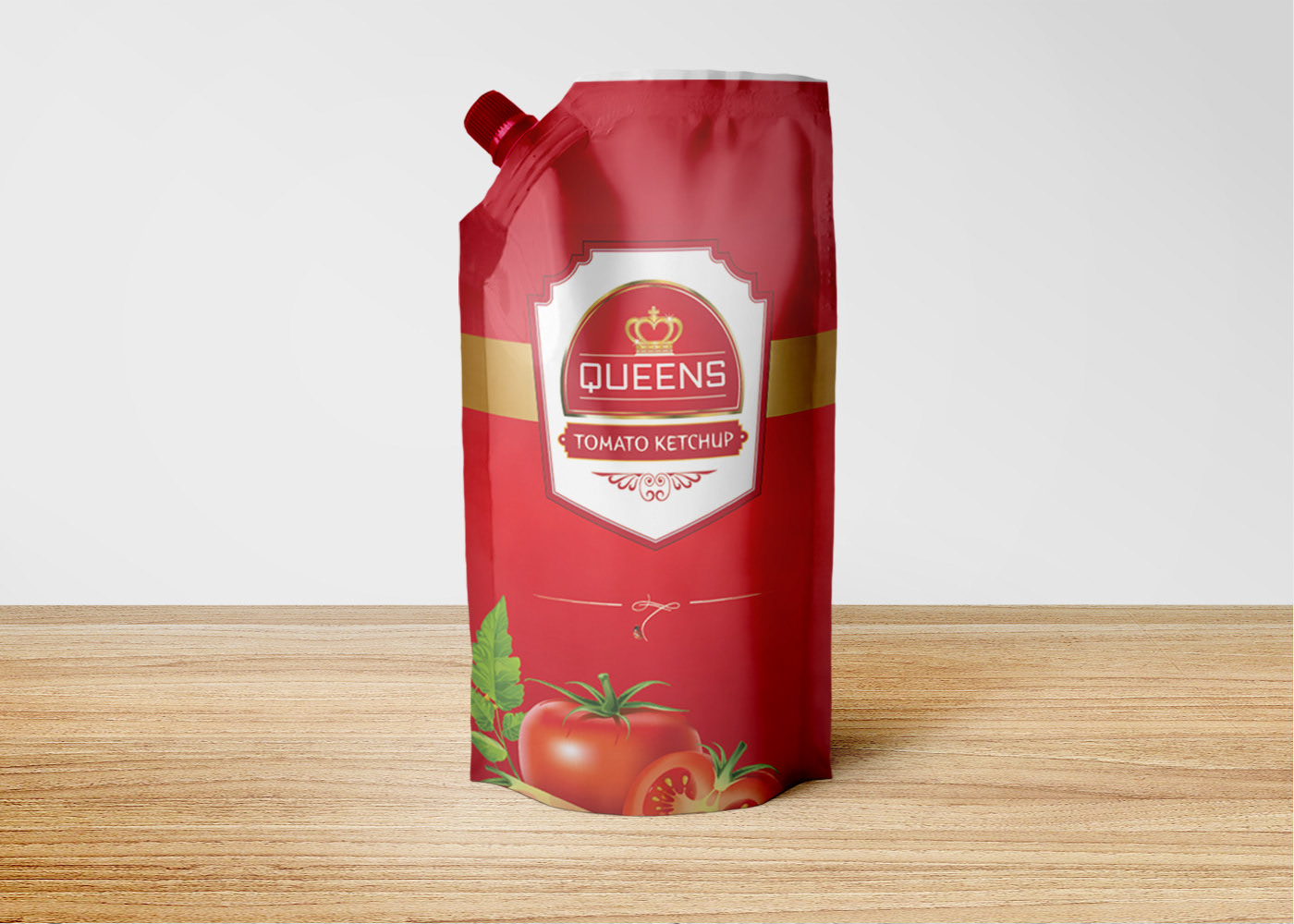 Packaging & Label Design for Queens Tomato Ketchup – Digital Studio Inc